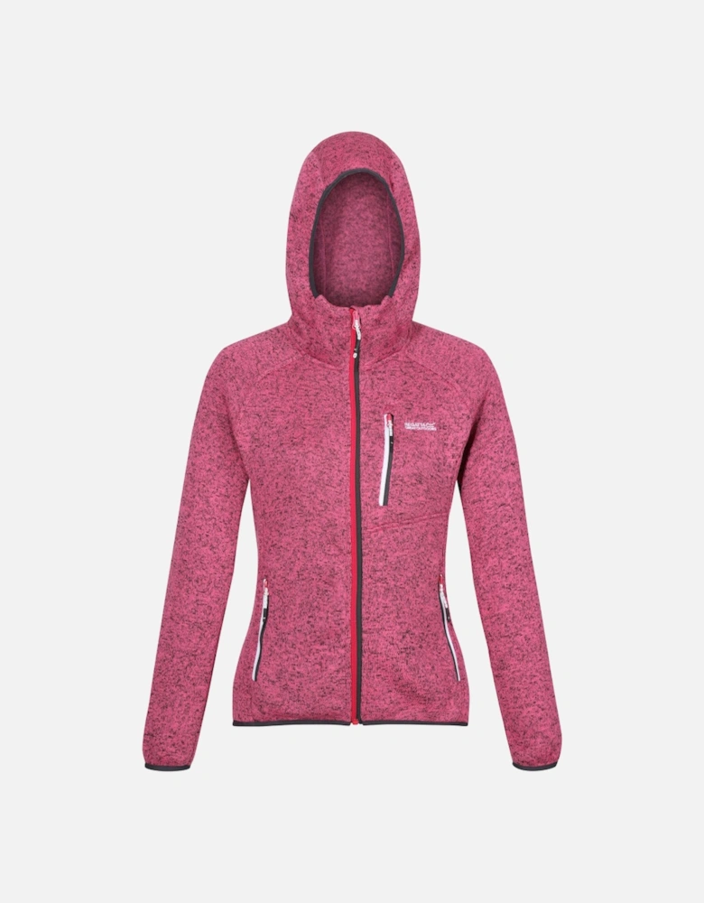 Womens Hood Newhill Full Zip Hooded Fleece Jacket