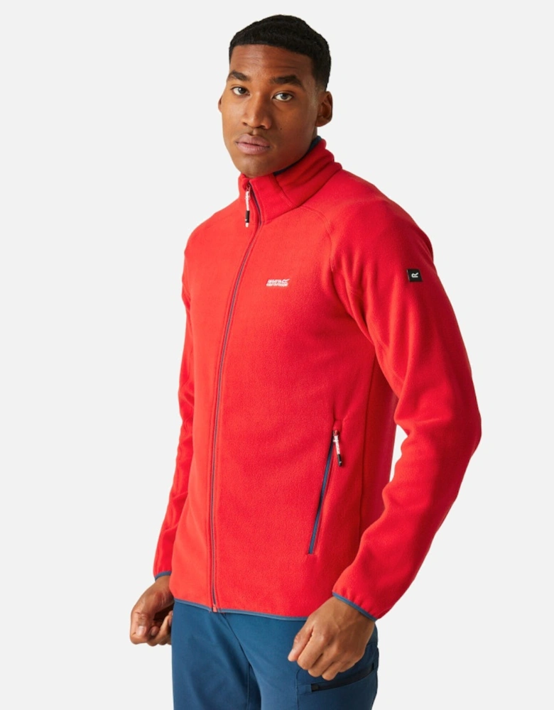 Mens Hadfield Full Zip Micro Fleece Jacket