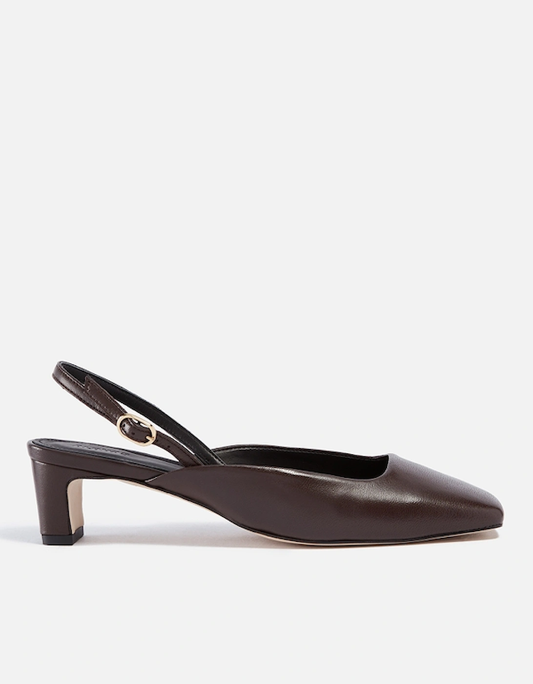 Women's Lindy Leather Heeled Pumps, 2 of 1