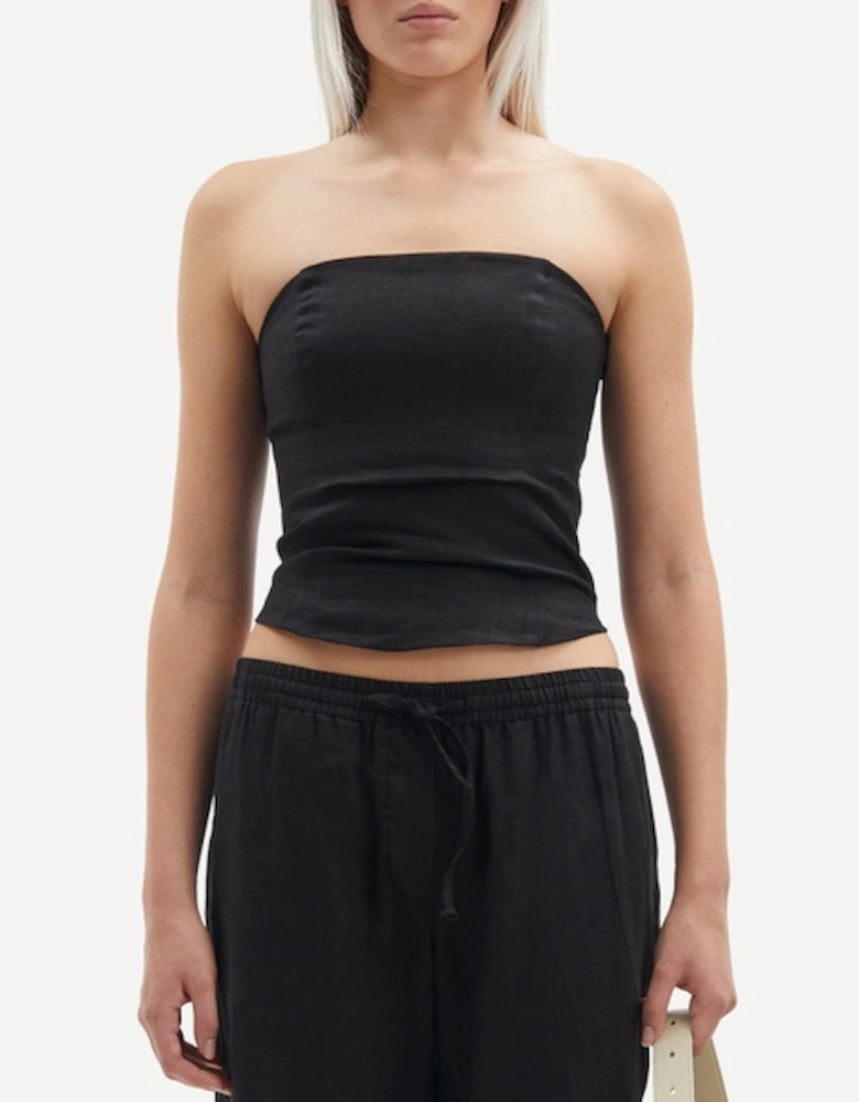 Samsøe Samsøe Saelynn Linen Bandeau Top