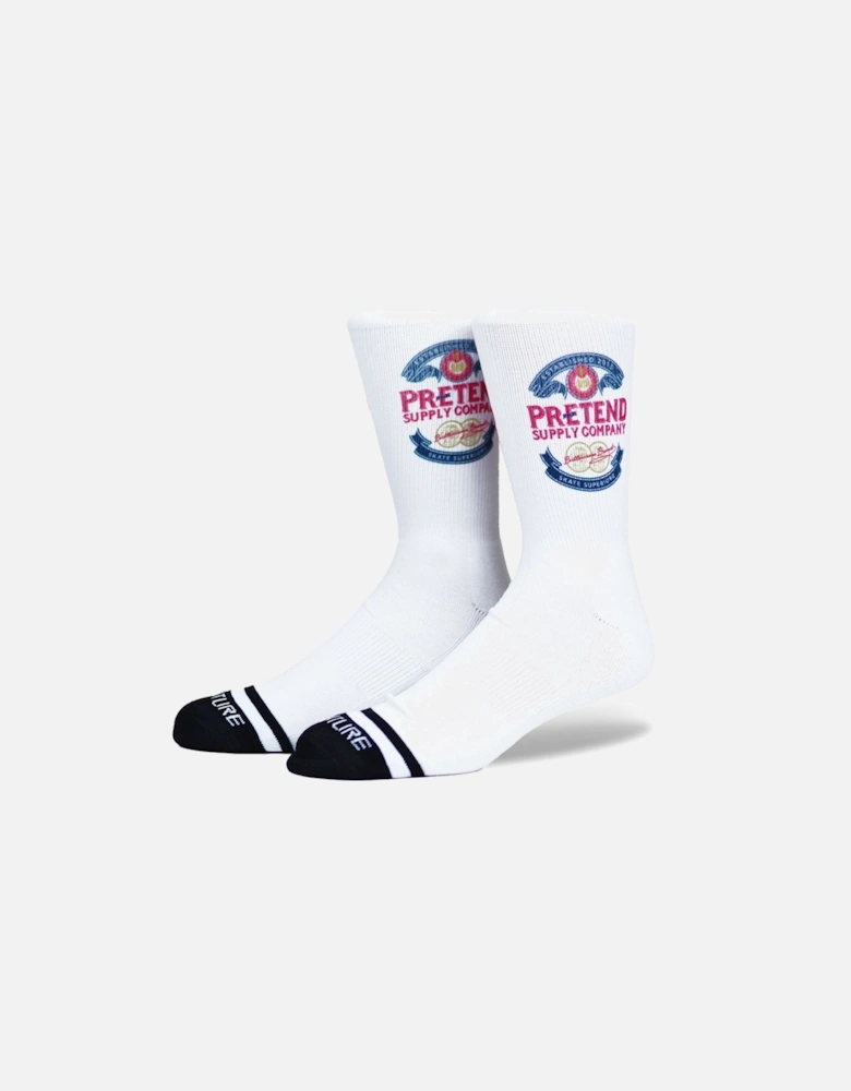 Pretend Supply Co. Superiore Socks Socks - White