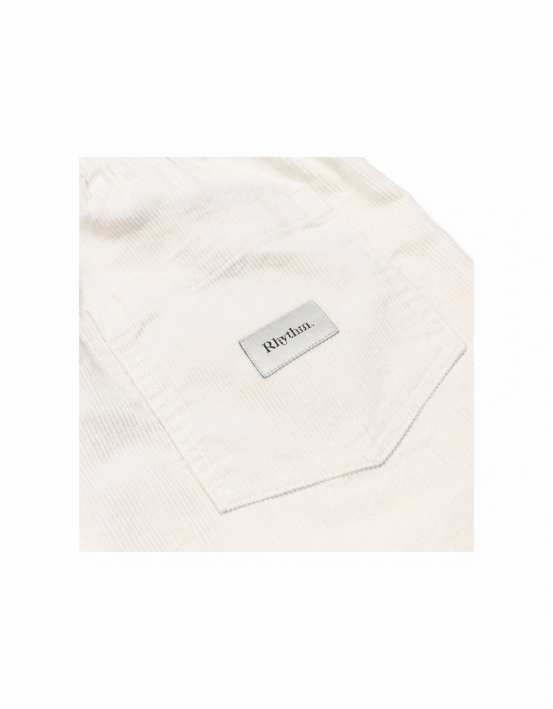 Classic Cord Jam Shorts - Vintage White