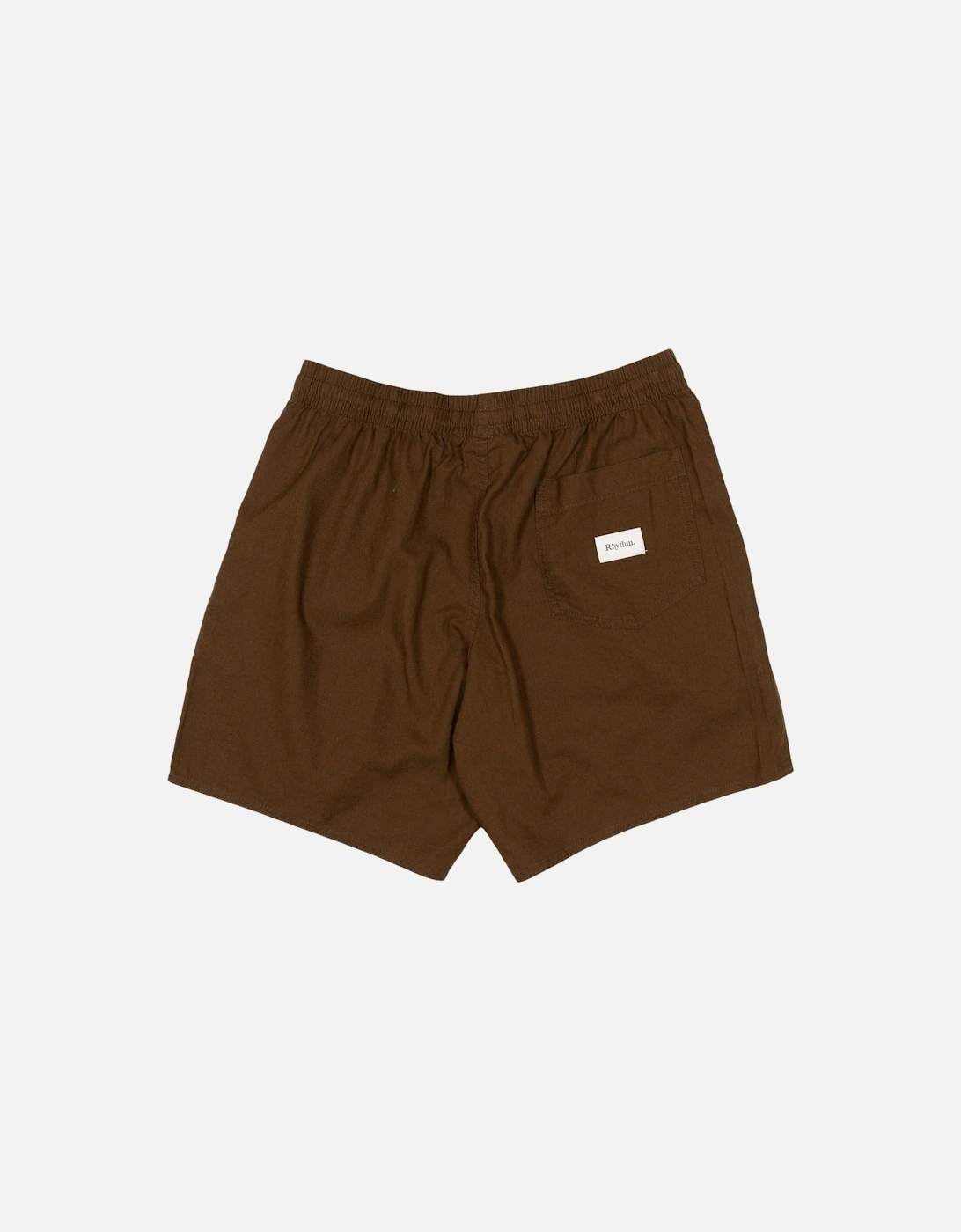 Classic Linen Jam Shorts - Chocolate