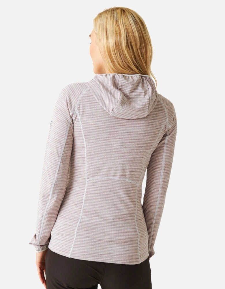 Womens Yonder Full Zip Grid Fleece Hoody