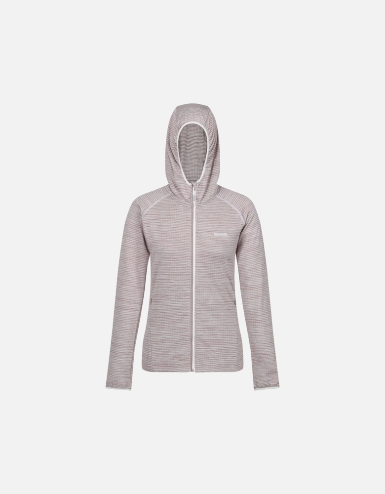 Womens Yonder Full Zip Grid Fleece Hoody