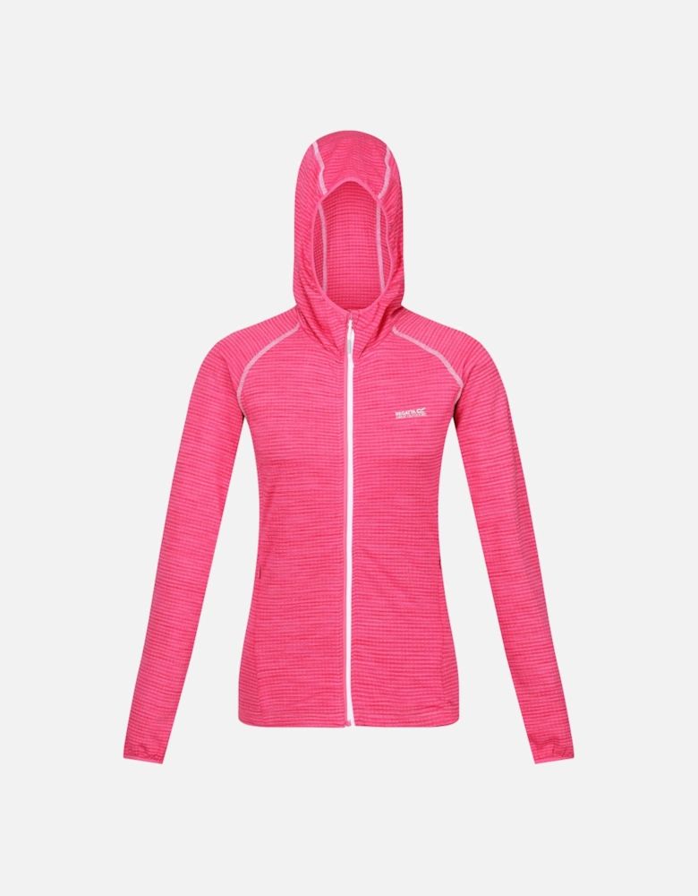 Womens Yonder Full Zip Grid Fleece Hoody