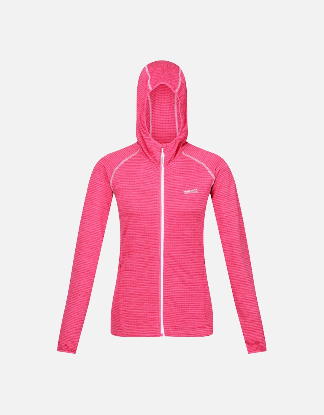 Womens Yonder Full Zip Grid Fleece Hoody