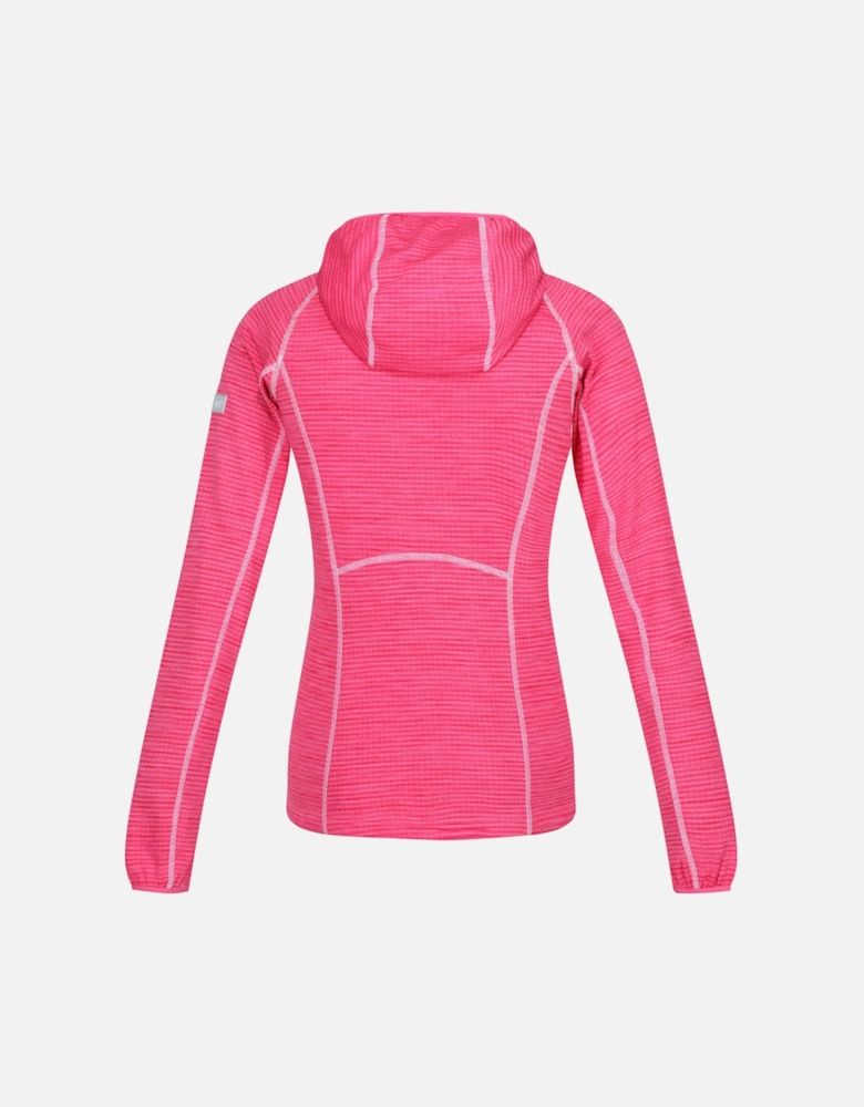 Womens Yonder Full Zip Grid Fleece Hoody