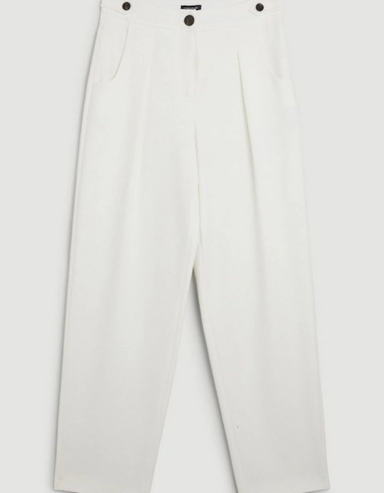 Compact Stretch Tailored Straight Leg Trouser