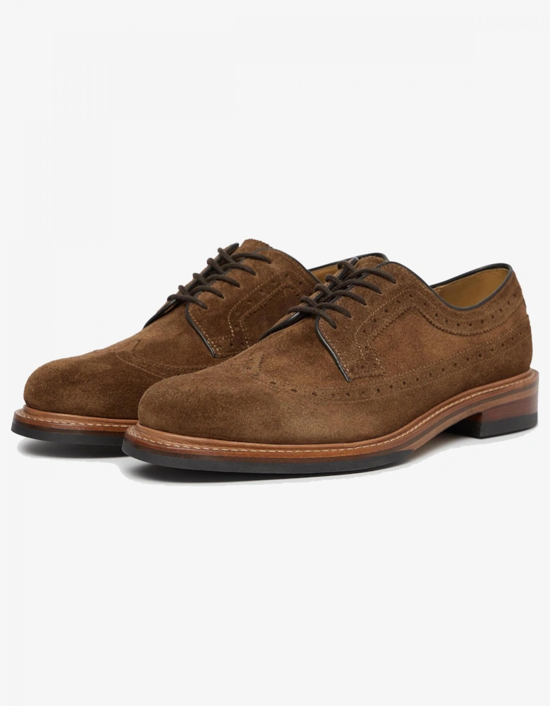 Painswick Mens Suede Derby Brogues