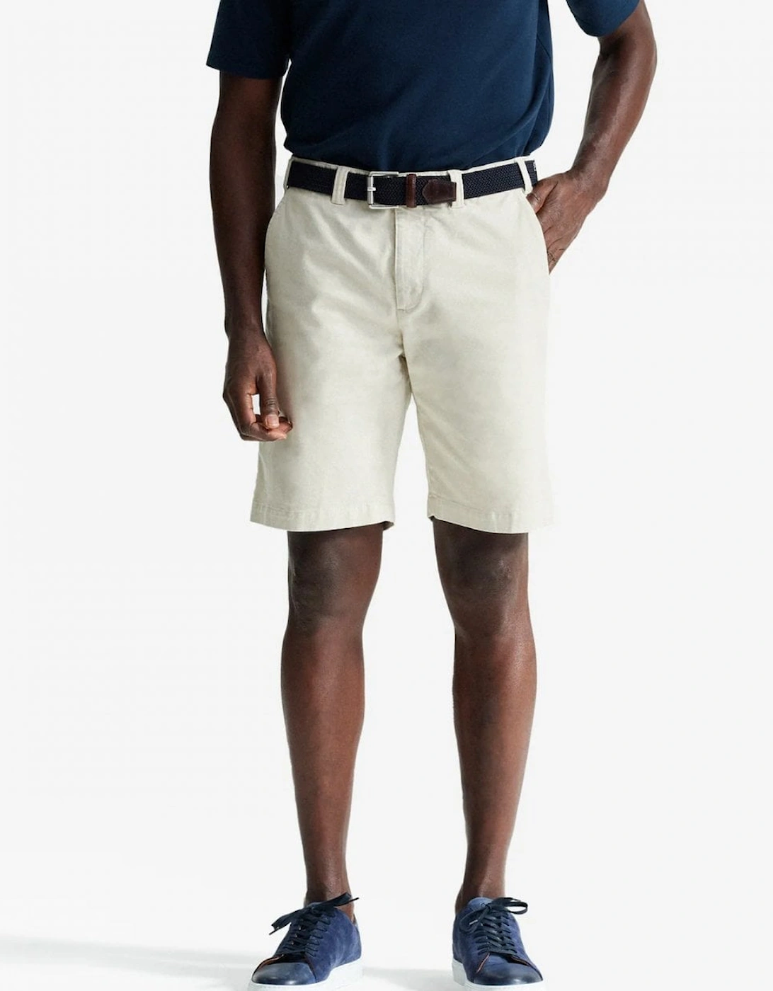 Frades Mens Italian Cotton Chino Shorts, 6 of 5