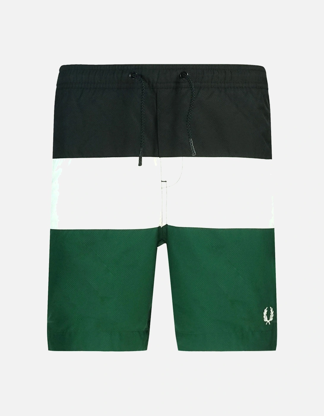 Colour Block S8510 426 Green Swim Shorts, 3 of 2
