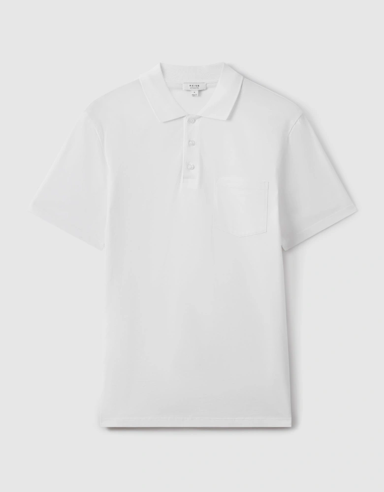 Mercerised Cotton Polo Shirt