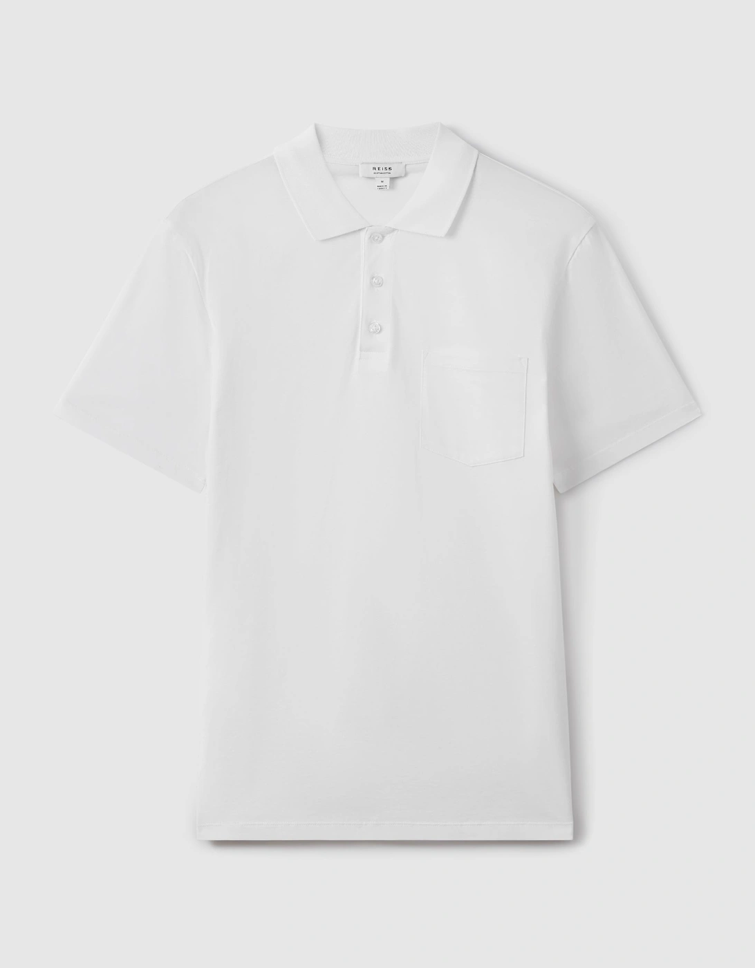 Mercerised Cotton Polo Shirt, 2 of 1