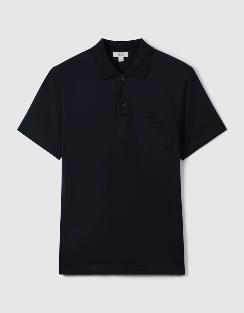 Mercerised Cotton Polo Shirt
