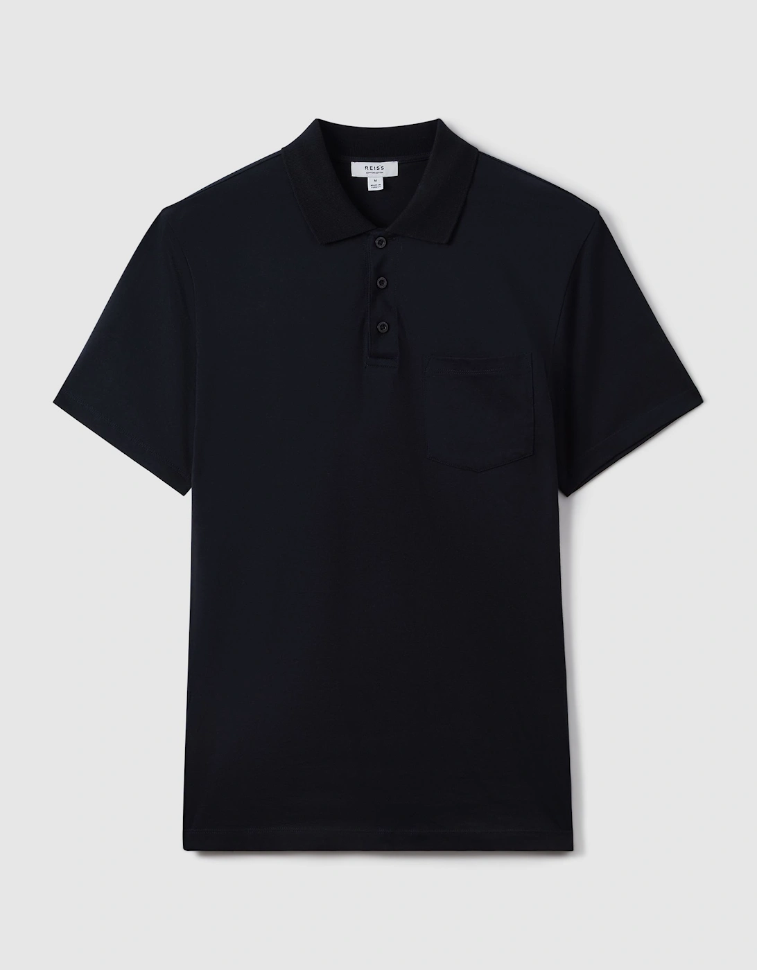 Mercerised Cotton Polo Shirt, 2 of 1