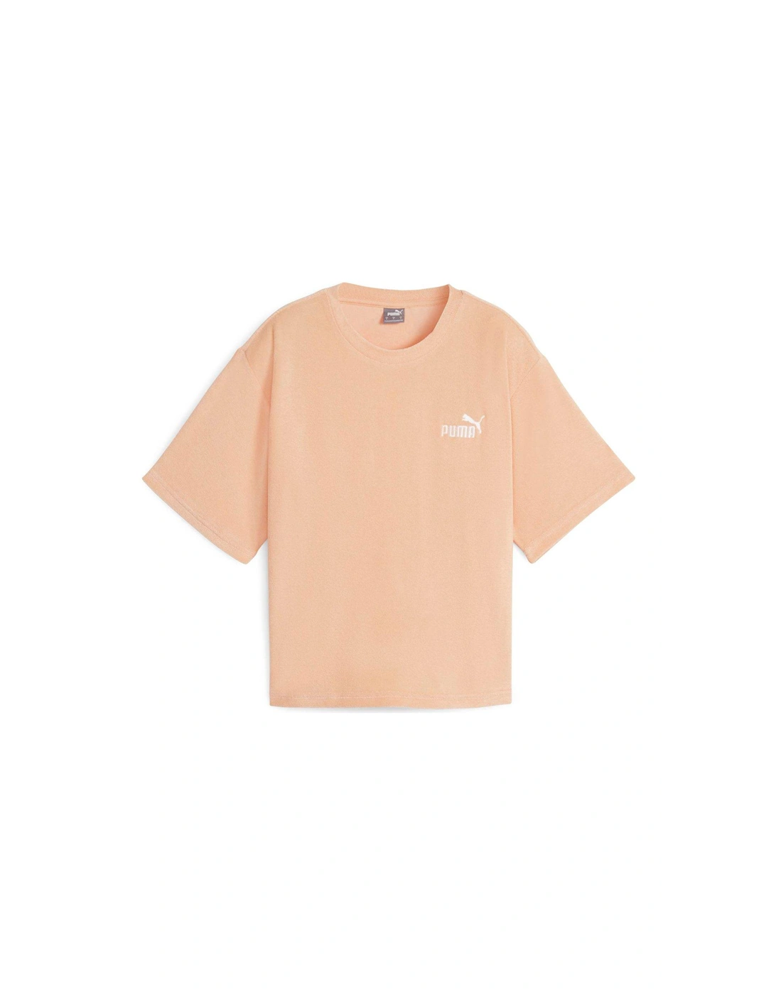 Women's Ess Elevated Relaxed Cropped Tee - Orange, 2 of 1