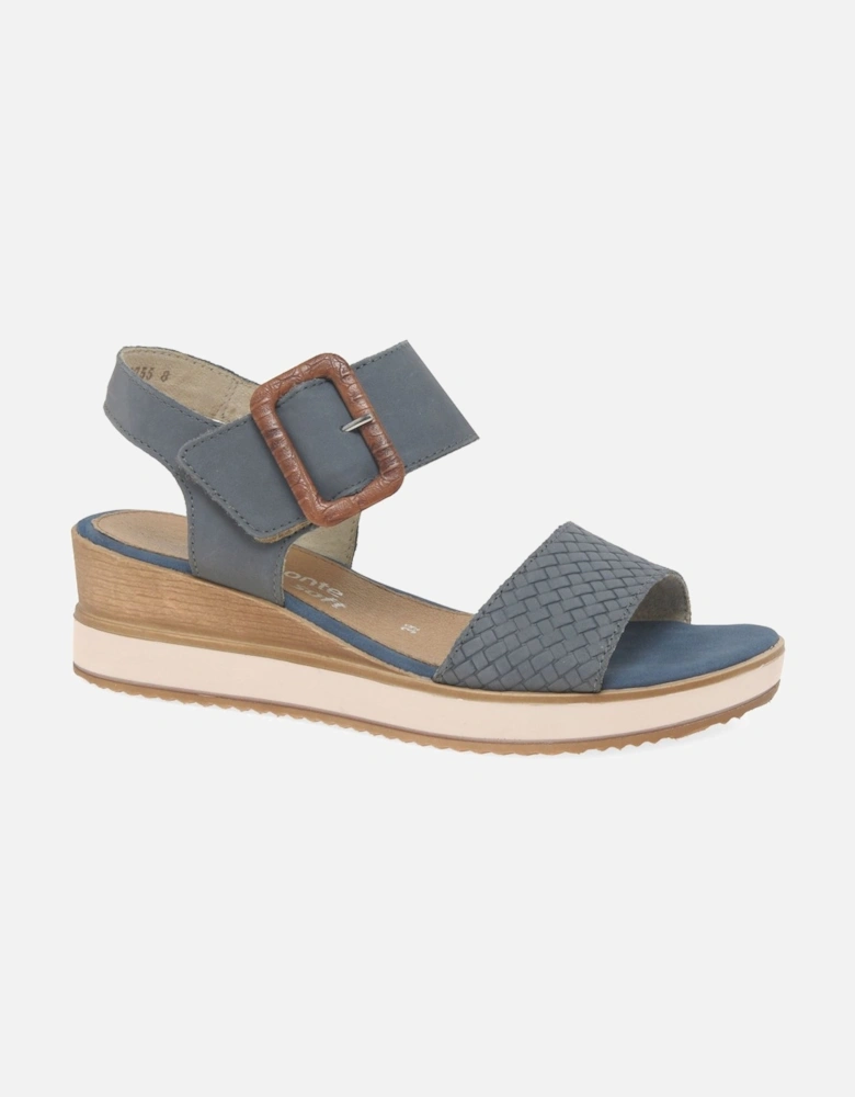 Capri Womens Wedge Heel Sandals