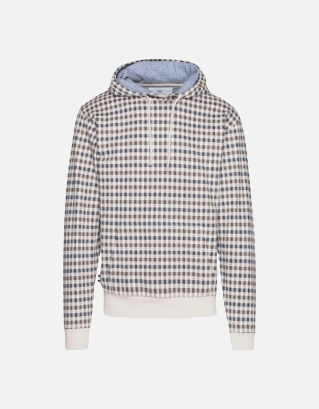 Cotton Check Hoodie, 3 of 2