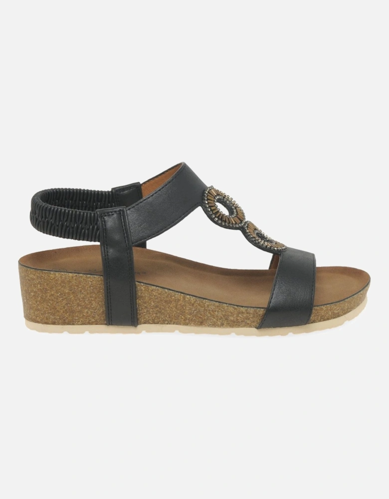 Barwell Womens Low Wedge Sandals