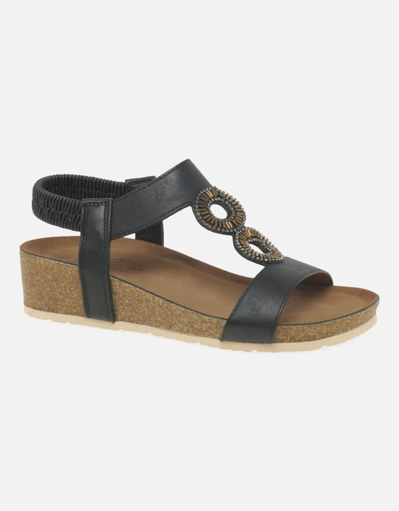 Barwell Womens Low Wedge Sandals