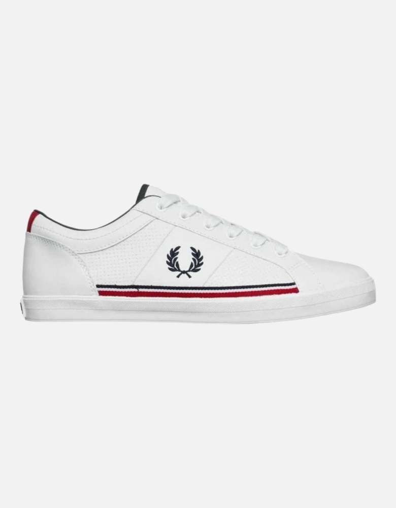 Baseline Perf Leather White Trainers