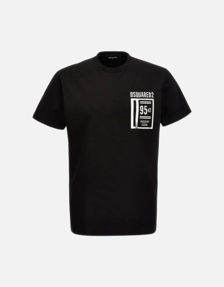 Insert Logo Cool Fit Black T-Shirt
