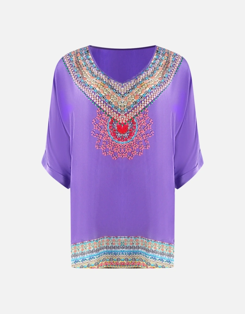 Tivoli Gardenia 12009 Purple Silk Fish Top