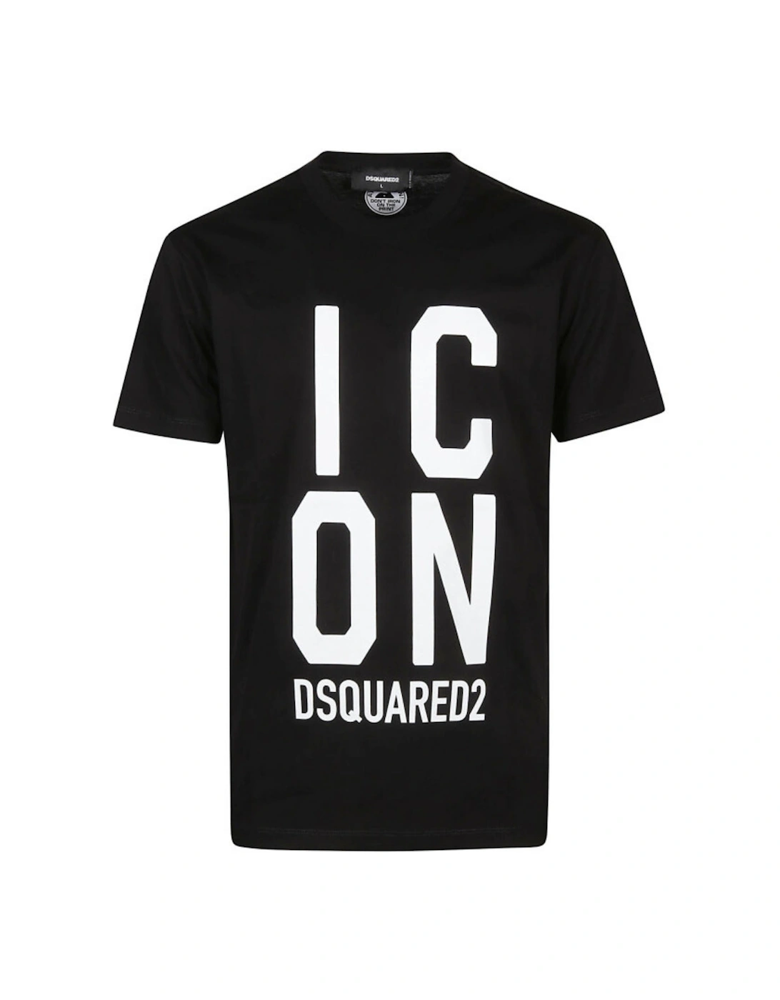Dsquared2 Men's Black Bold Icon Logo Cool Fit T-Shirt  34 Xs