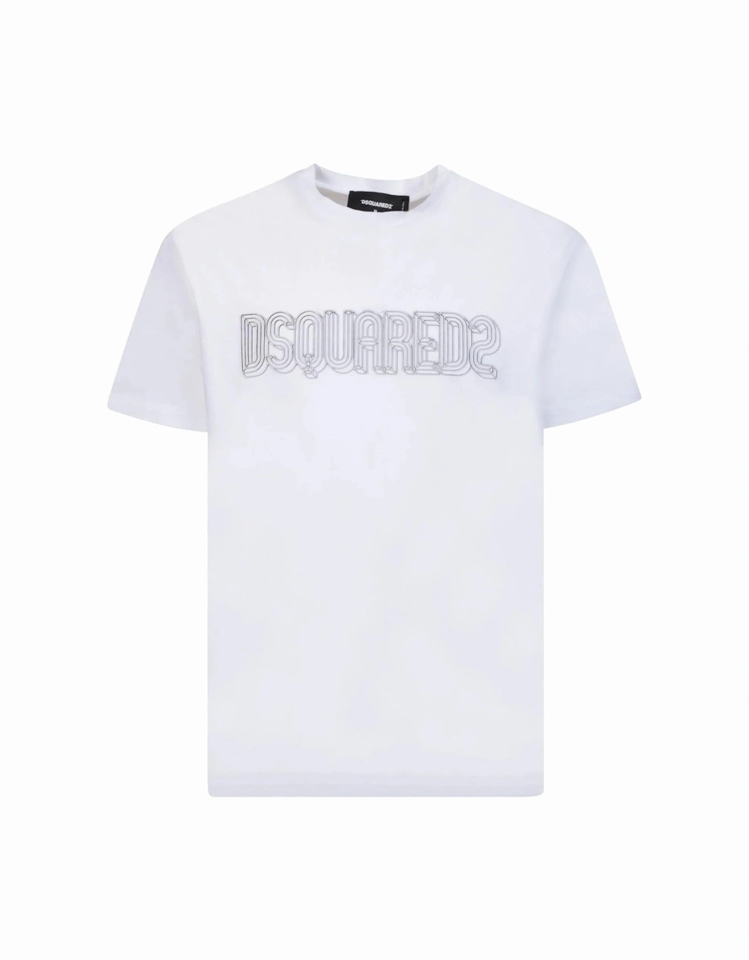 Brand Logo Cool Fit White T-Shirt, 2 of 1