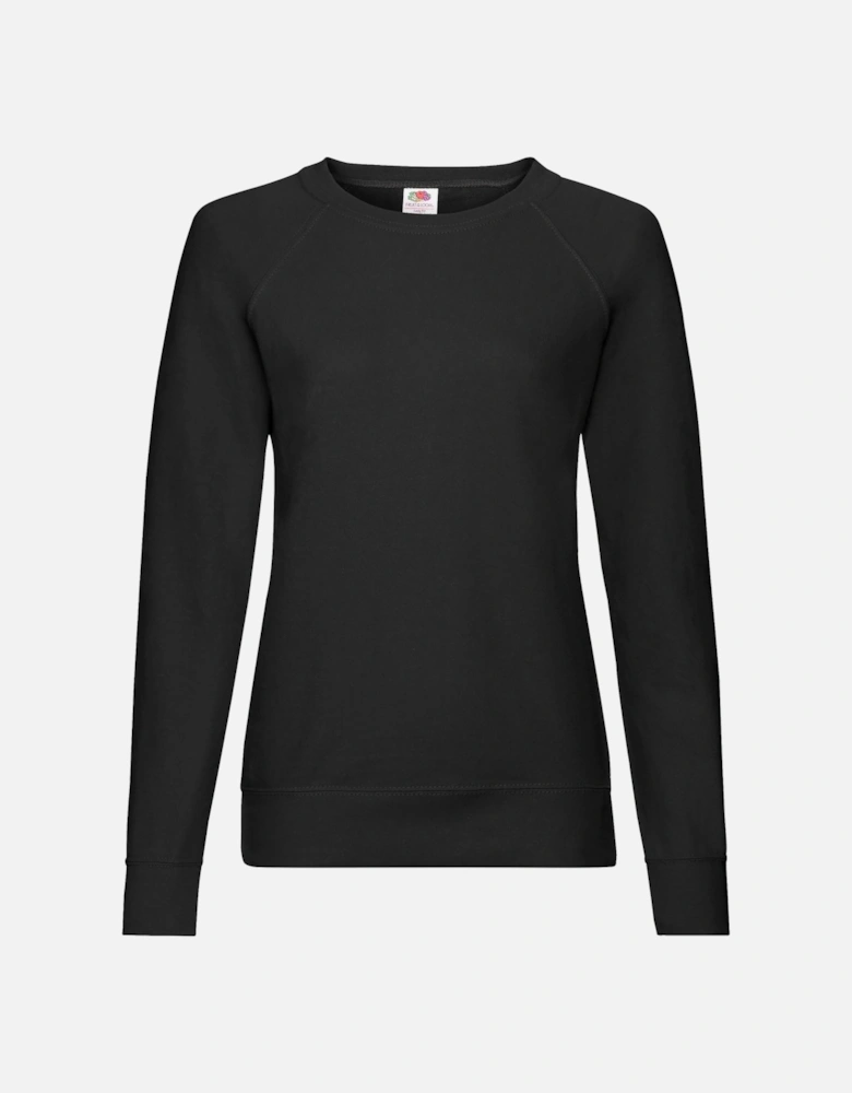 Womens/Ladies Lightweight Lady Fit Raglan Sweatshirt