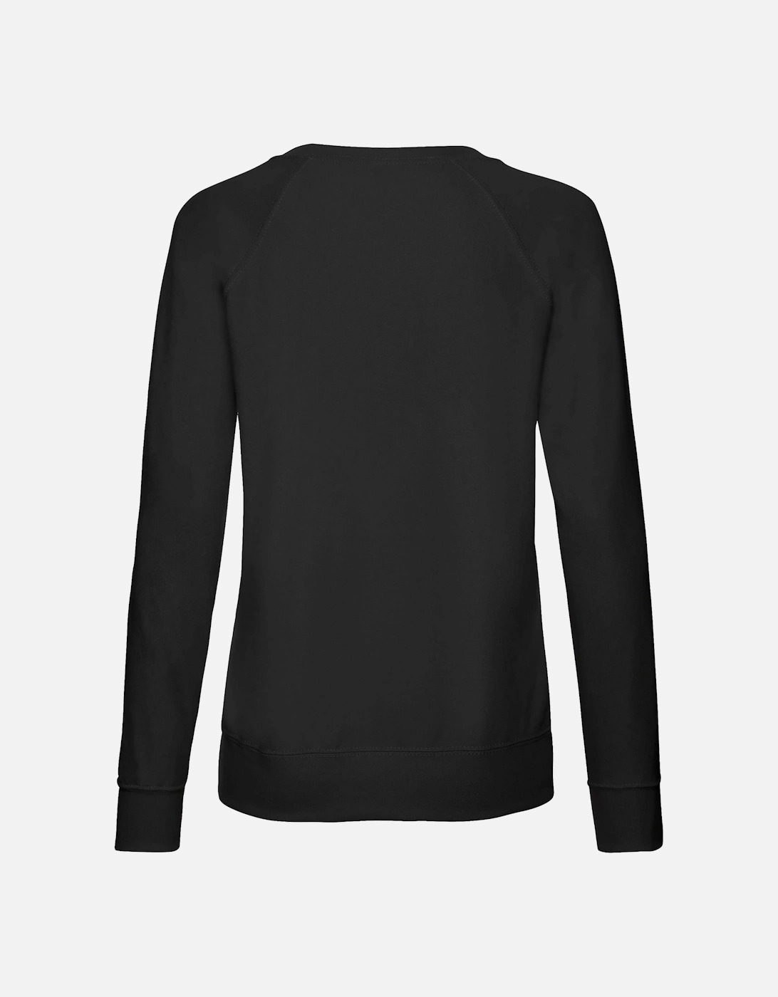 Womens/Ladies Lightweight Lady Fit Raglan Sweatshirt