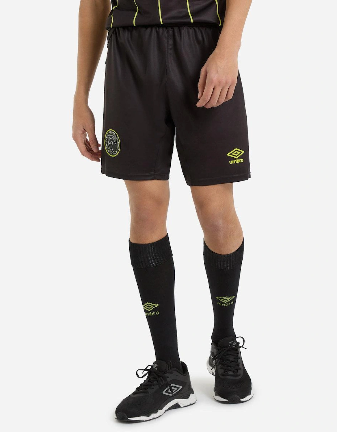 Mens Match Whippets FC Football Shorts, 2 of 1