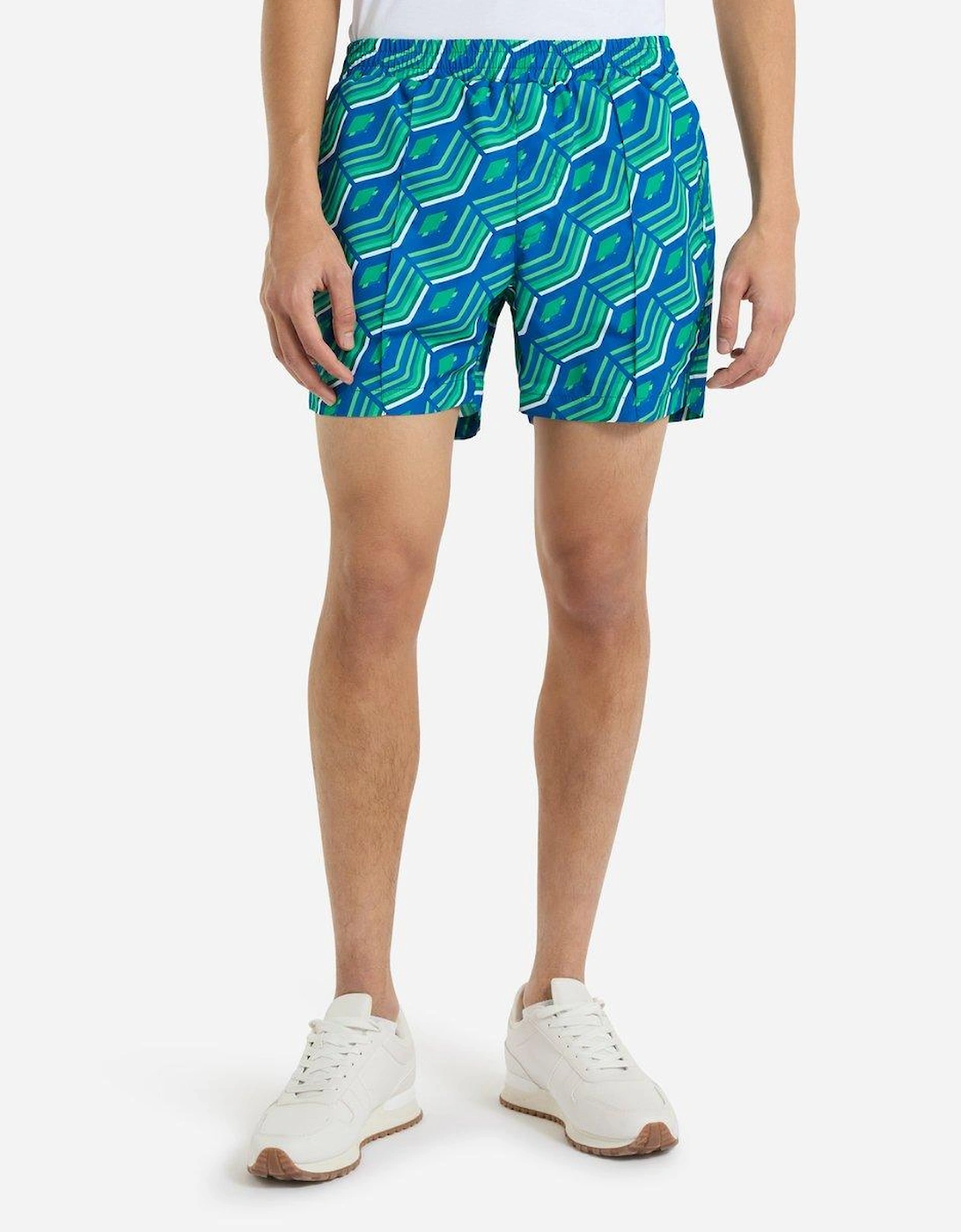 Mens Printed Swim Shorts, 2 of 1