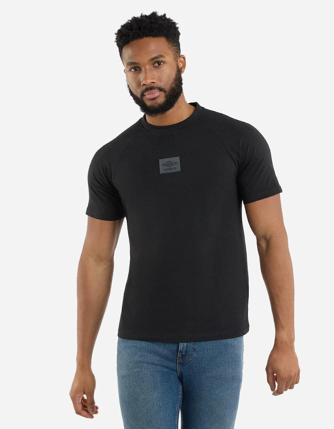 Mens Layered Box Logo T-Shirt, 2 of 1