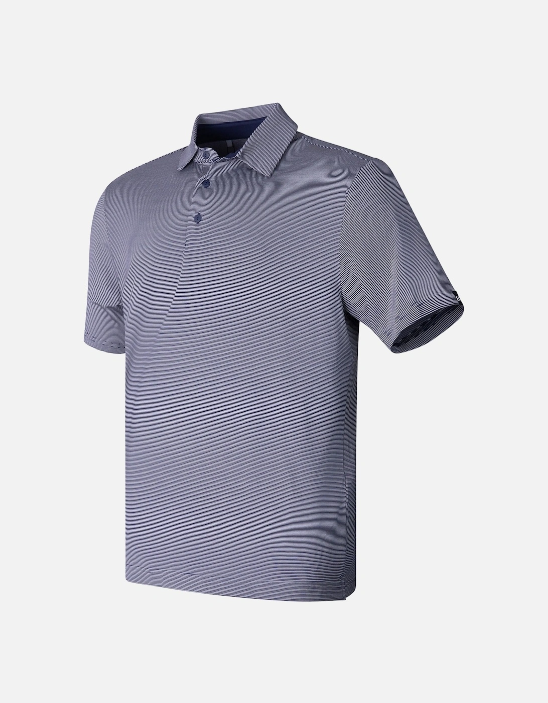 Mens Playoff 3.0 Micro-Stripe Polo Shirt, 2 of 1