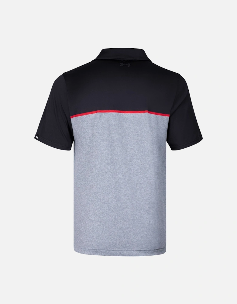 Mens Playoff 3.0 Stripe Polo Shirt