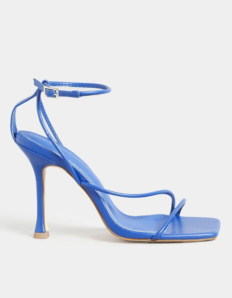 Asymmetric High Heel - Blue