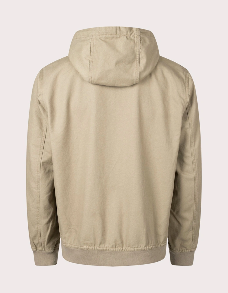 Duck Canvas Hooded Lightweight Jacket