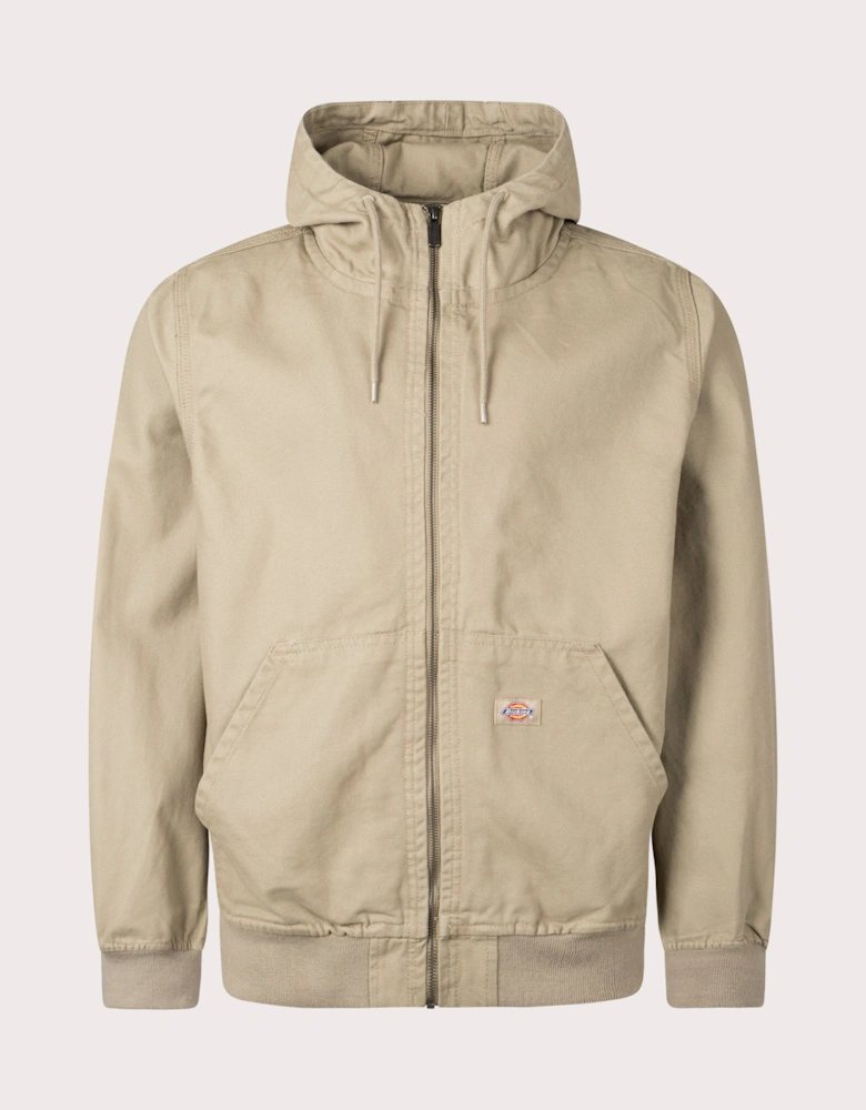 Duck Canvas Hooded Lightweight Jacket