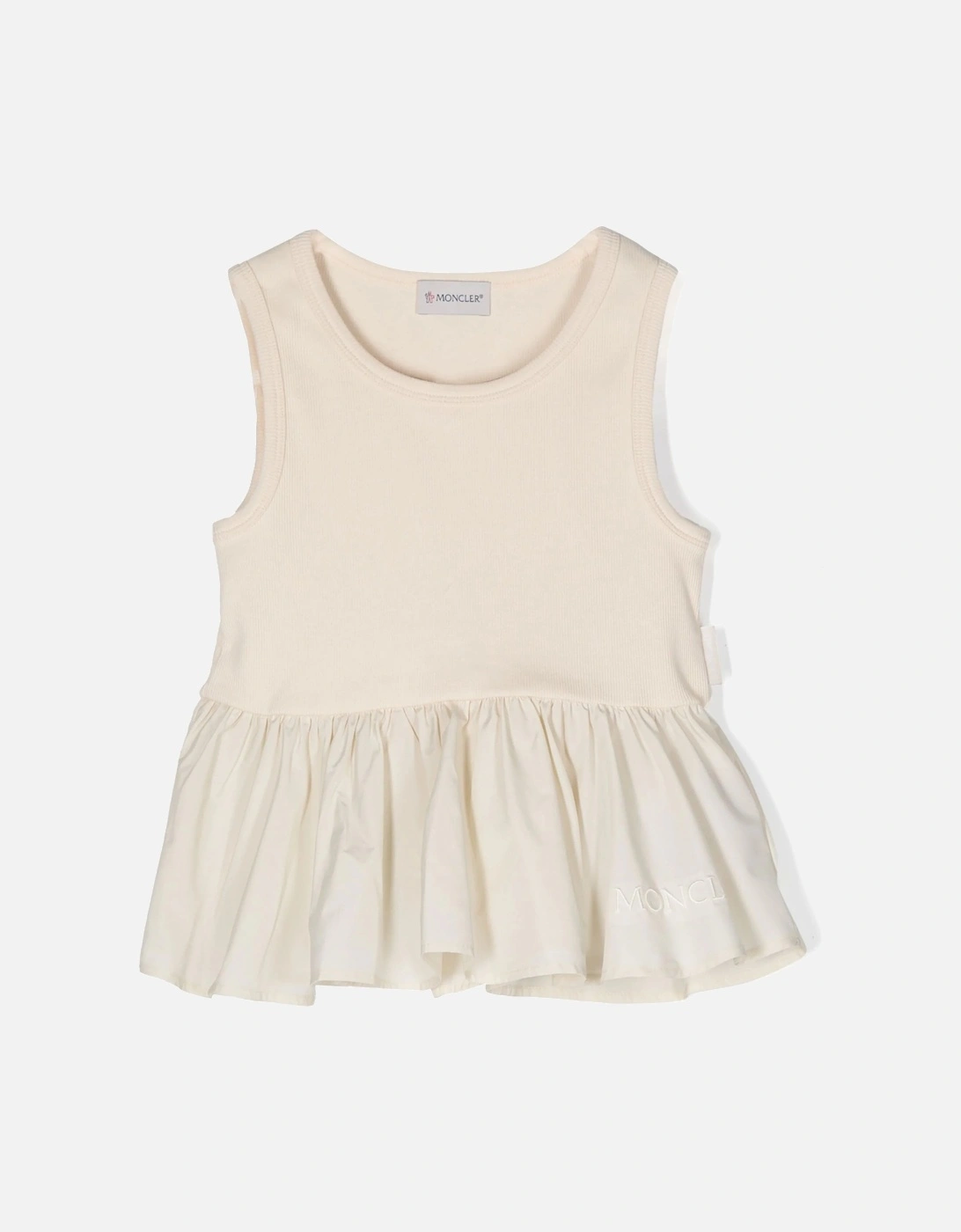 Kids Skirt Dress Cream, 5 of 4