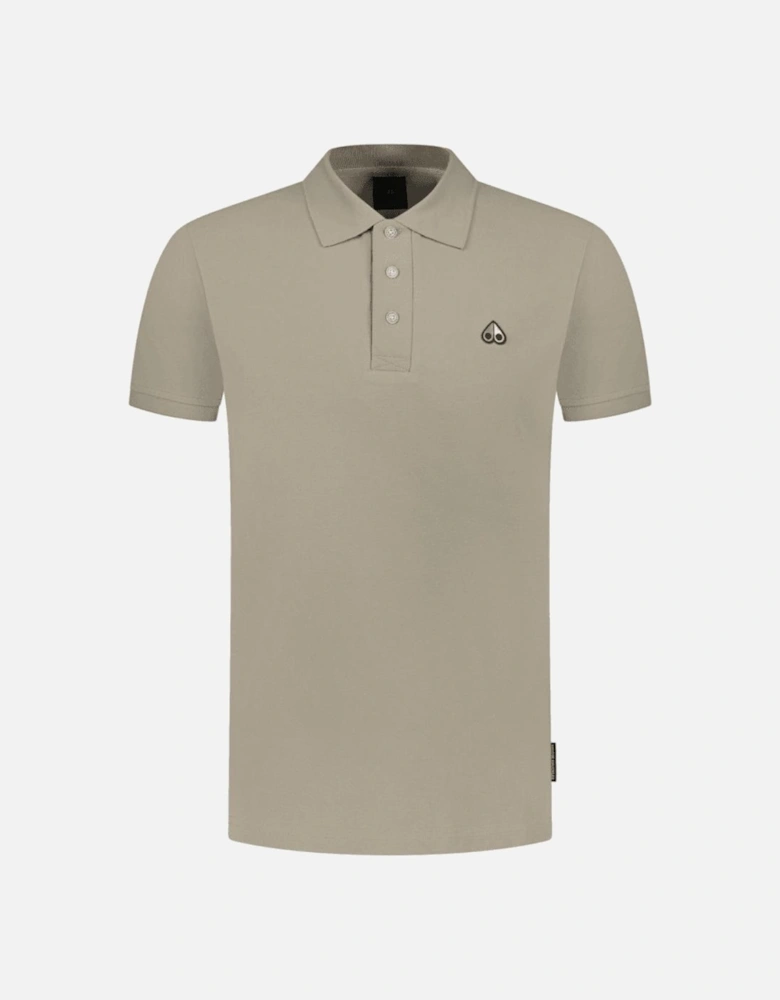 Cotton Gold Collection Beige Polo Shirt