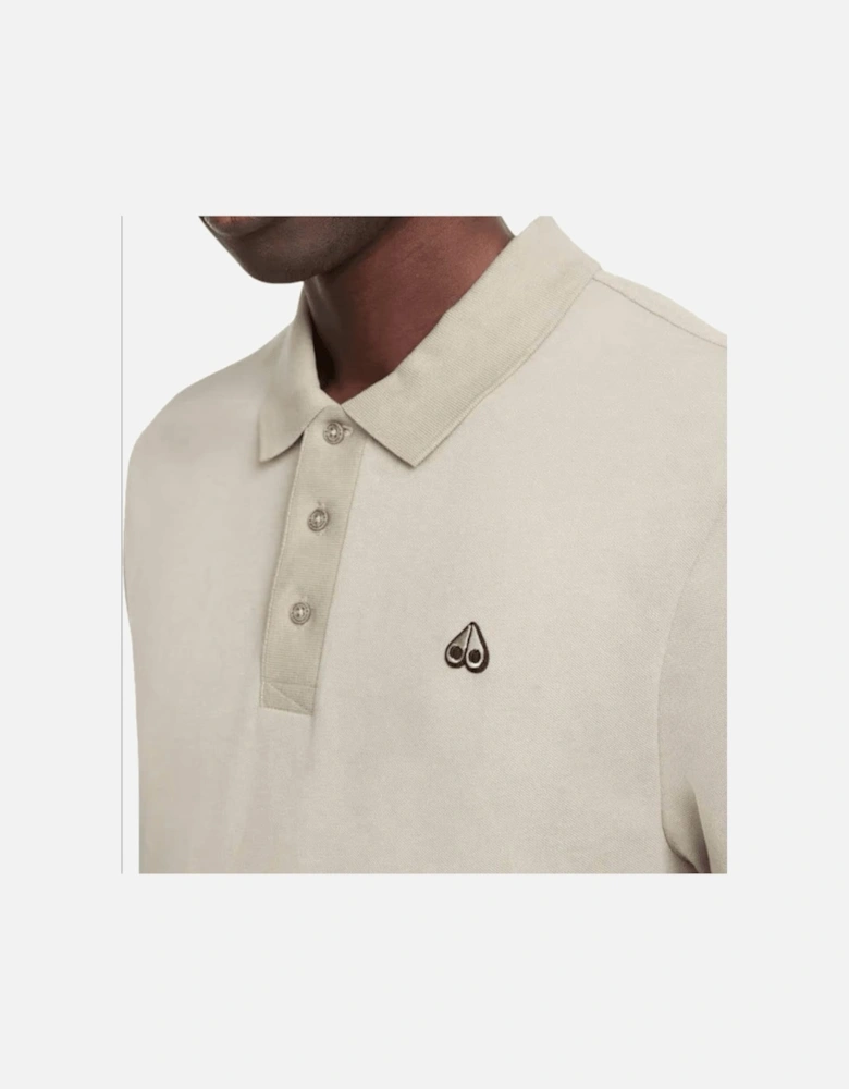 Cotton Gold Collection Beige Polo Shirt