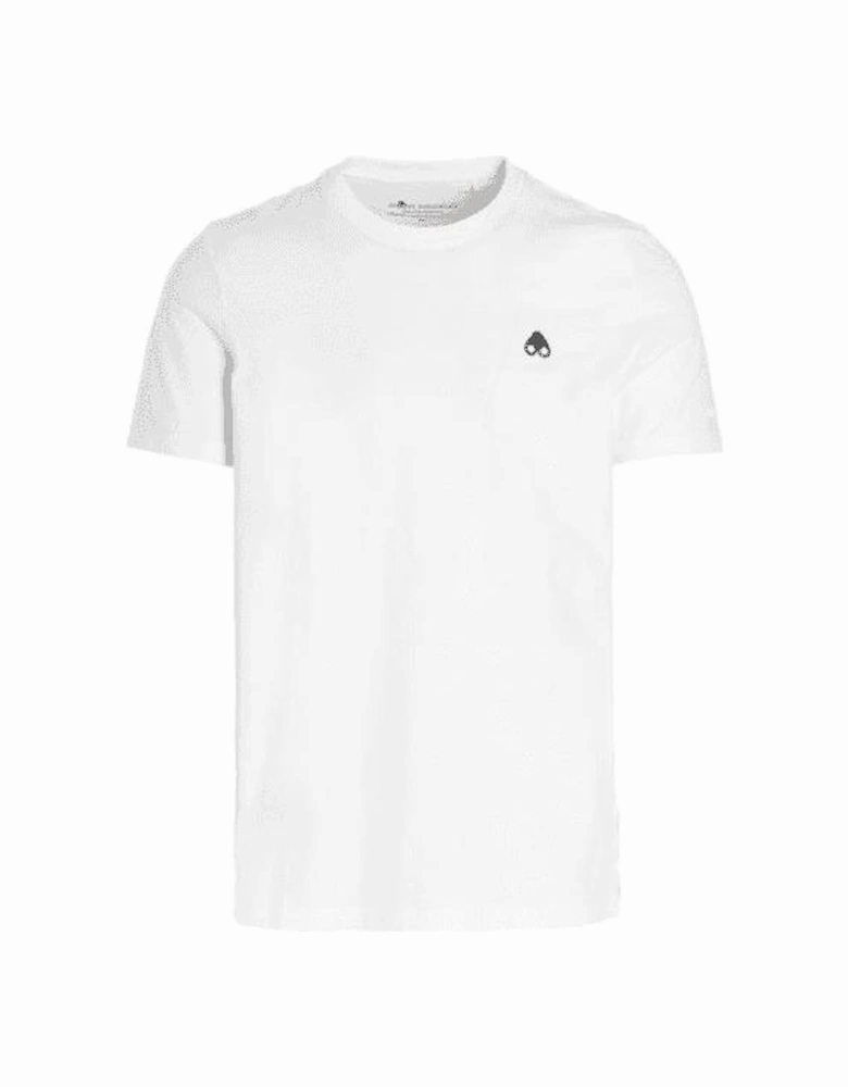 Satellite Basic Logo Cotton White T-Shirt