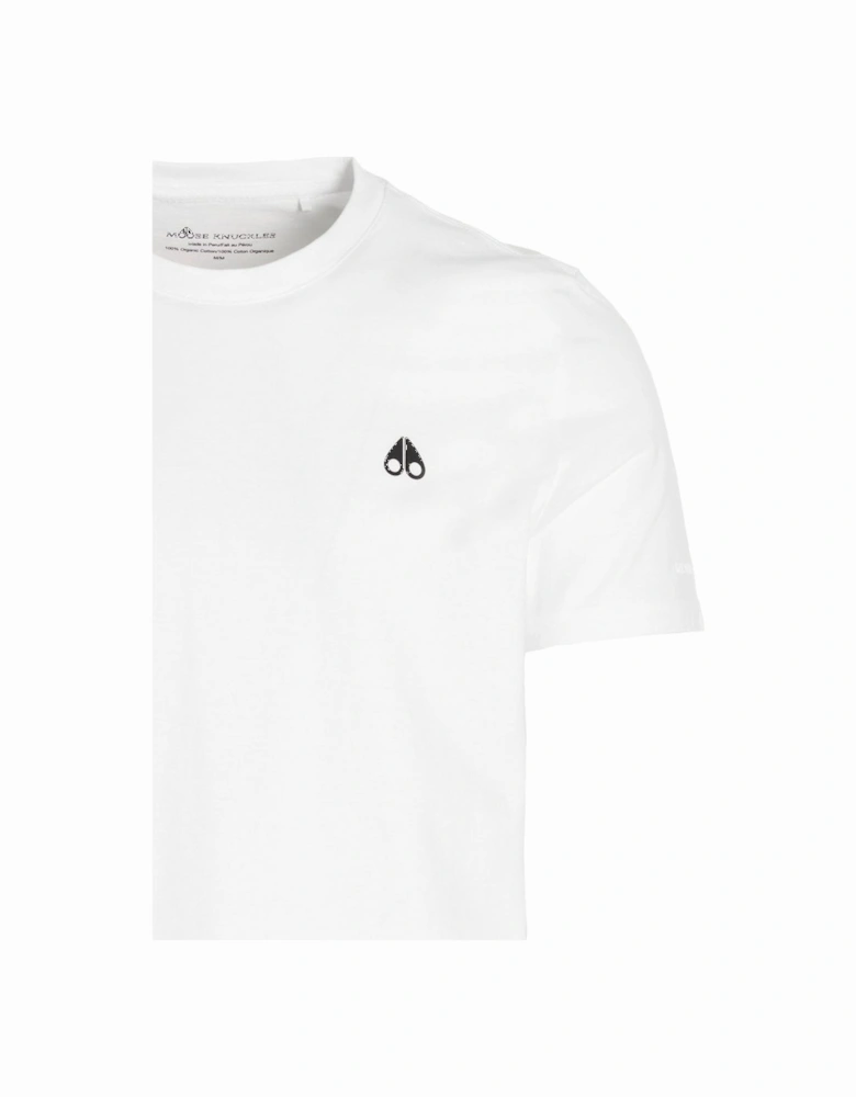 Satellite Basic Logo Cotton White T-Shirt