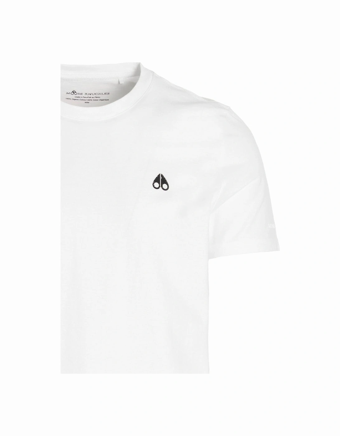Satellite Basic Logo Cotton White T-Shirt
