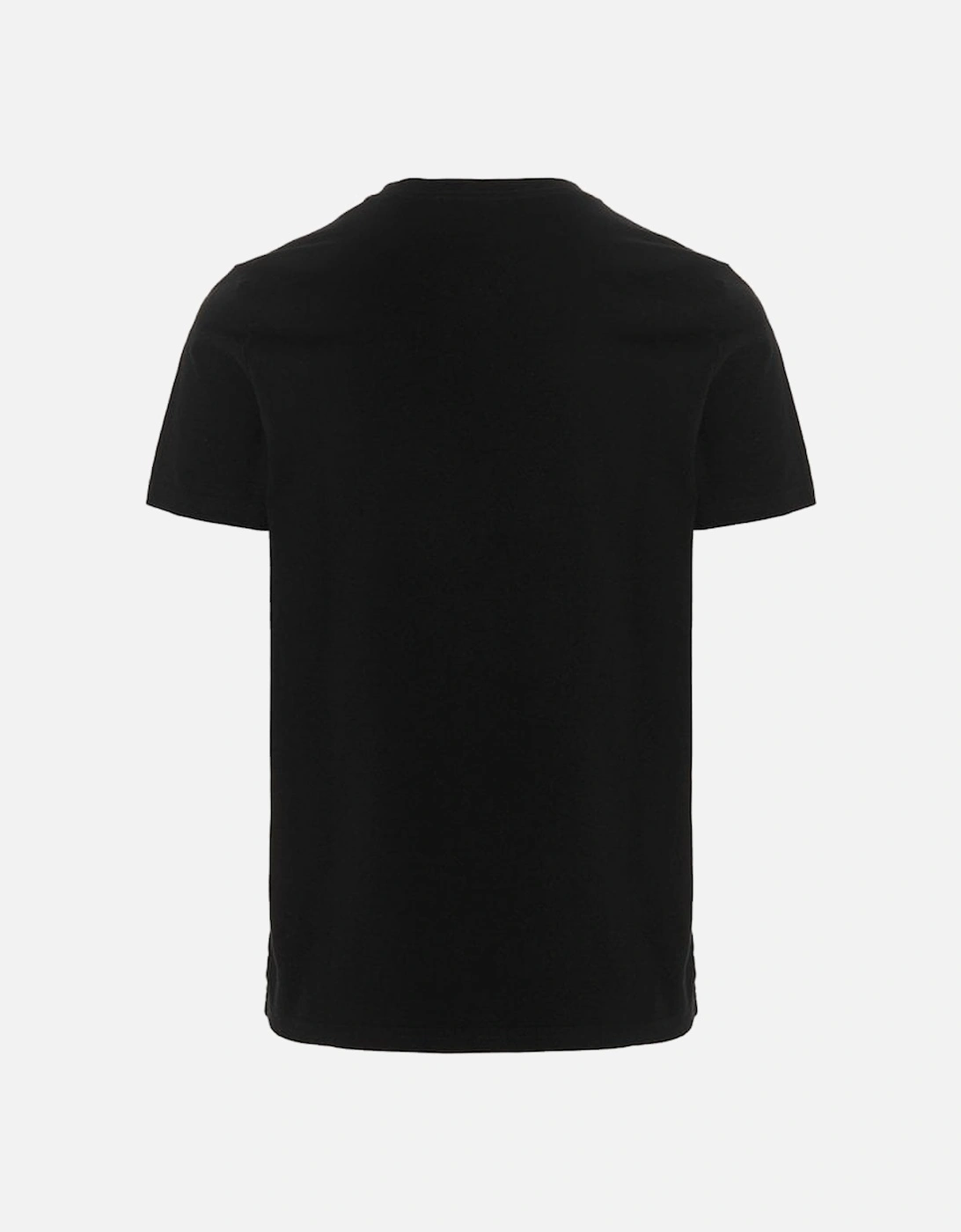 Satellite Basic Logo Cotton Black T-Shirt