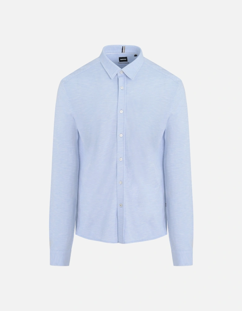 S Roan Kent Collar Shirt Blue