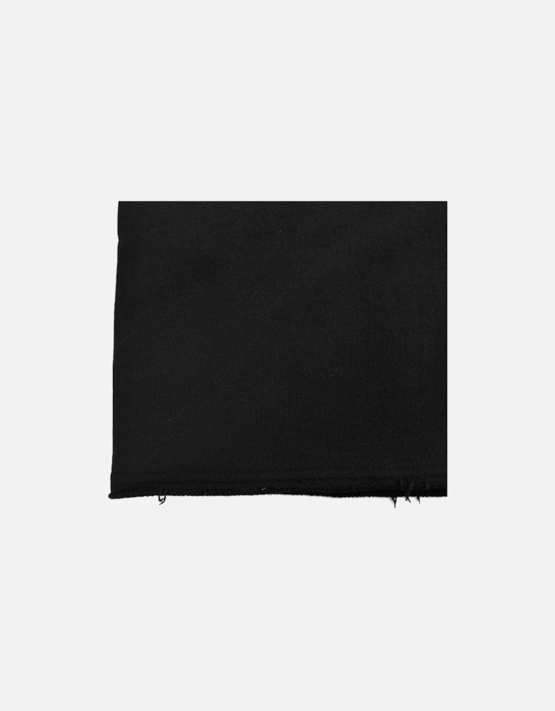 Diag Pocket Logo Printed Shorts in Black