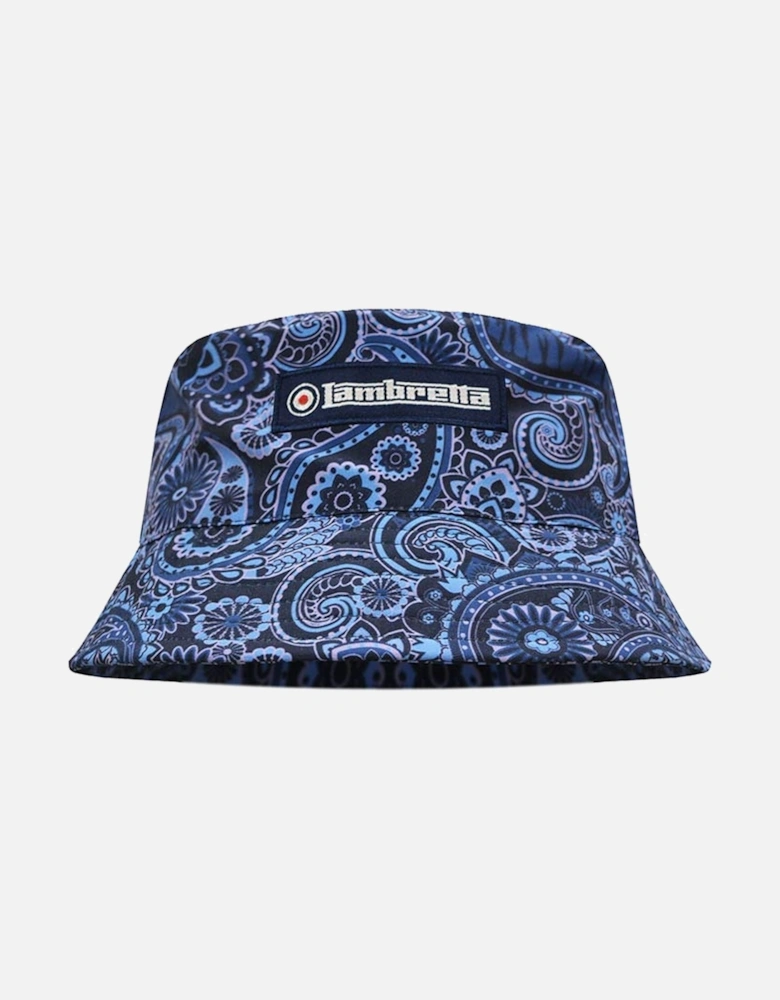 Mens Paisley Festival Bucket Hat